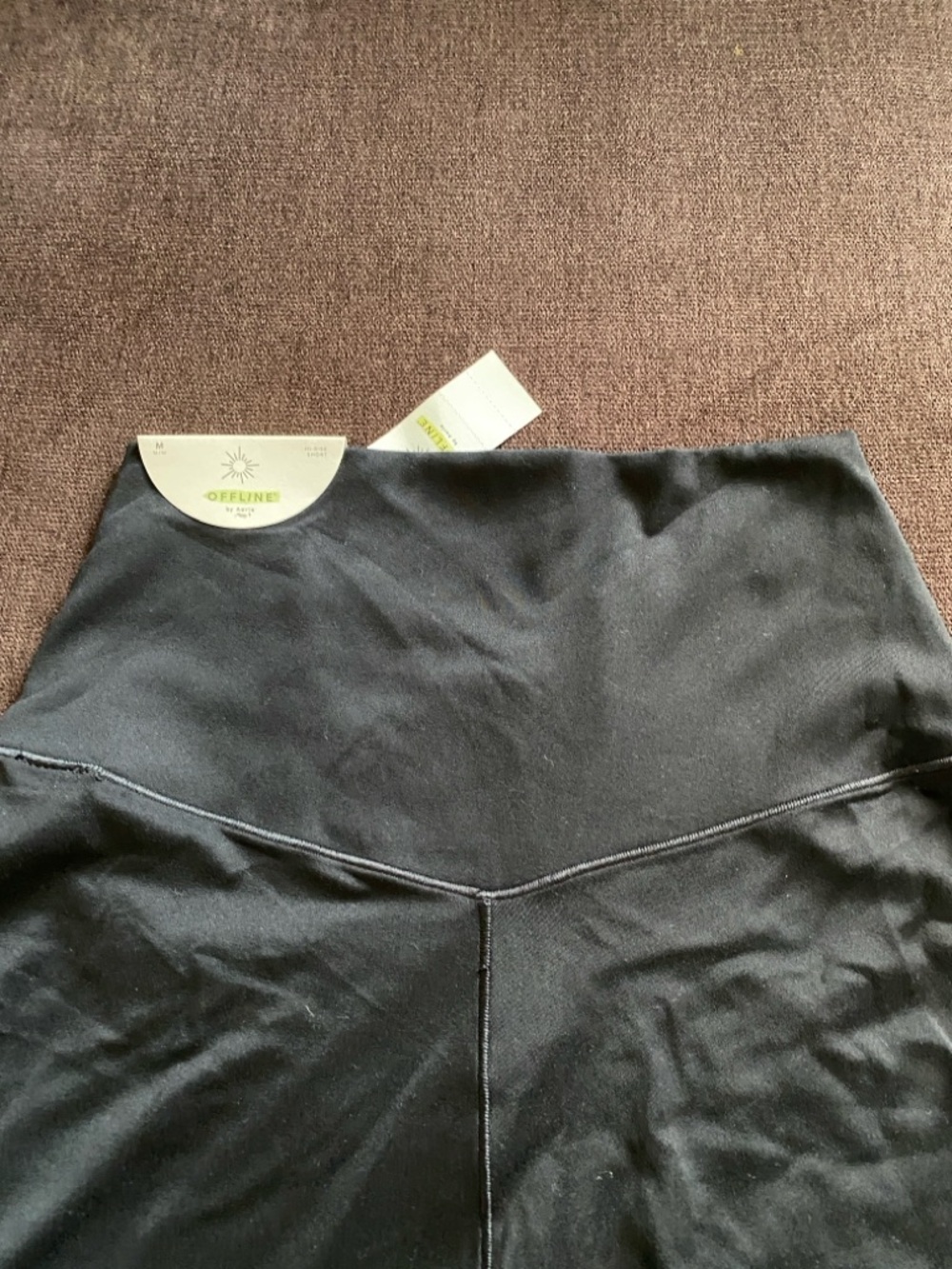 LAST DAY ON POSH 8/15/26 Black Flared Yoga Pants V Waistband Short Length Medium - Picture 4 of 5